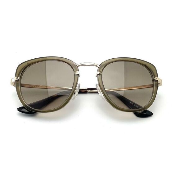 NEW PRADA SPR 58U 31D-3D0 BROWN GRADIENT AUTHENTIC SUNGLASSES SPR58U 49-22 - Picture 2 of 6